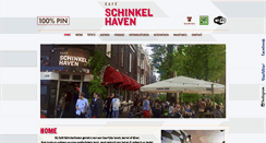 Desktop Screenshot of cafeschinkelhaven.nl